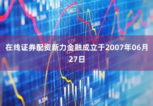 在线证券配资新力金融成立于2007年06月27日
